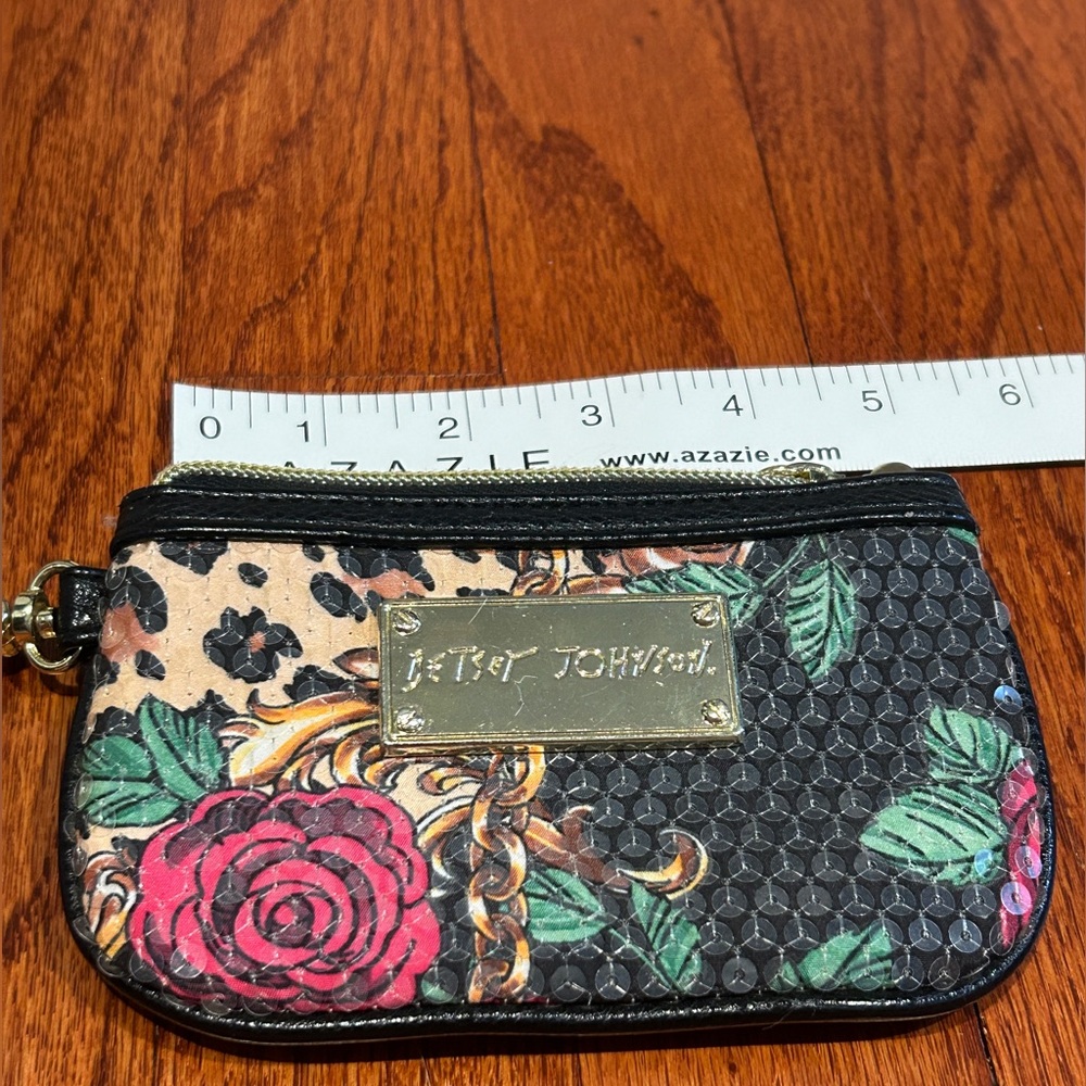 Betsey Johnson Sequin Wallet